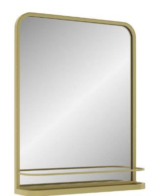 Photo 1 of 22 in. x 27 in. Modern Rectangle Framed Decorative Mirror
