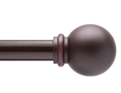 Photo 1 of 48*86IN Brown Curtain Rod 