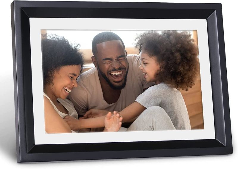 Photo 2 of LOVCUBE Digital Picture Frame 10.1 inch WiFi Digital Photo Frame with HD Touch Screen Auto-Rotate Share Photos and Videos via App Anytime and Anywhere(Black)
