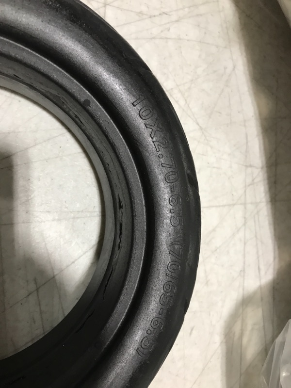 Photo 2 of 10" electric scooter tire-10x2.70-6.5 (70/65-6.5) tire/wheel