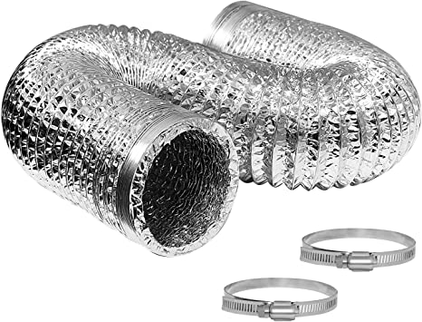 Photo 1 of 6 inch 8 feet aluminum flexible dryer vent hose