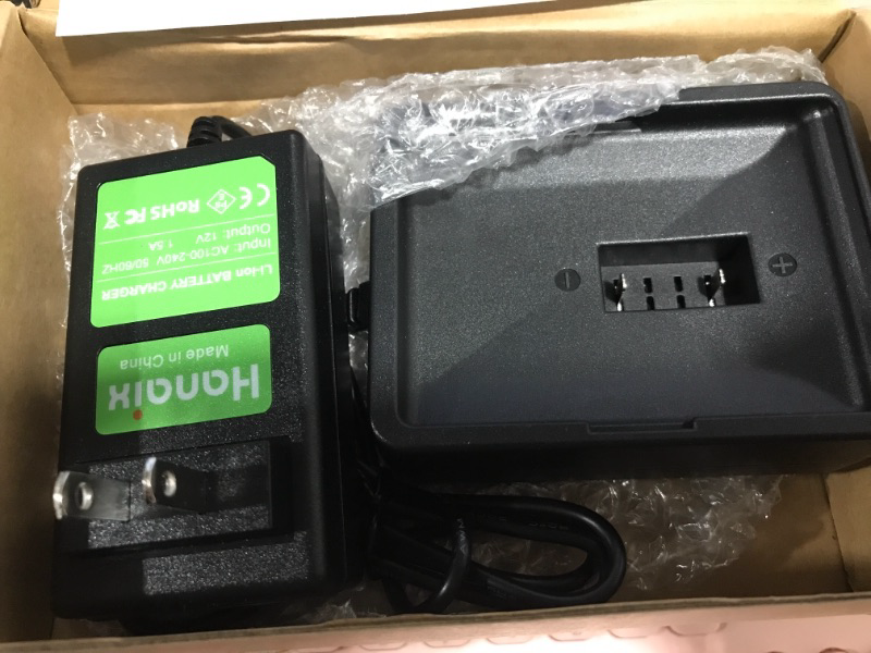 Photo 2 of Hanaix 12V Lithium Charger for Ryobi CB120L CB121L BPL-1220 L1212R 130503001 130503005 (not for CB120N) CD100 Ryobi 12V Portable Charger
