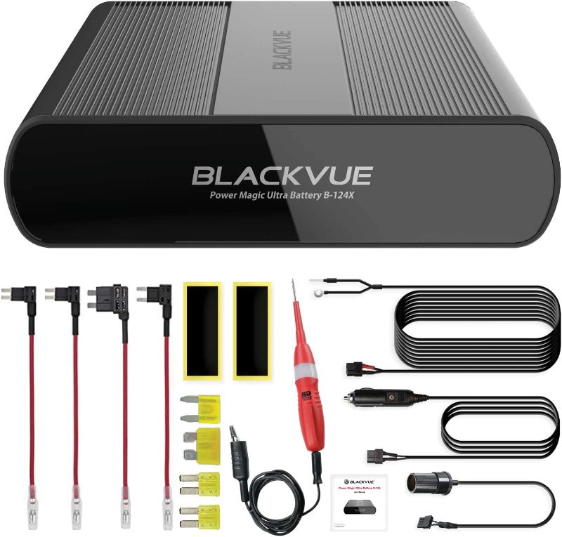 Photo 1 of New! Blackvue B-124X Power Magic Ultra Battery Pack | Vehicle Battery | Discharge Prevention | Circuit Tester Included
