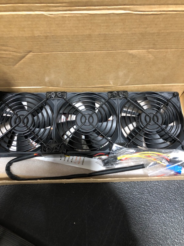 Photo 2 of Wathai Pcl Slot Fan 90mm 92mm Fans Brushless Cooling Fan for VGA Graphic Card Cooler 3x92mm