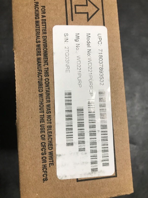 Photo 4 of Western Digital 22TB WD Purple Pro Surveillance Internal Hard Drive HDD - SATA 6 Gb/s, 512 MB Cache, 3.5" - WD221PURP 22TB HDD