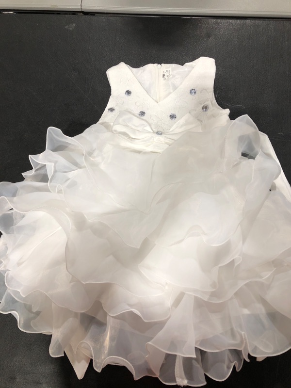 Photo 1 of BABY GIRL BRIDAL OR COMMUNION DRESS -  SIZE 3T 