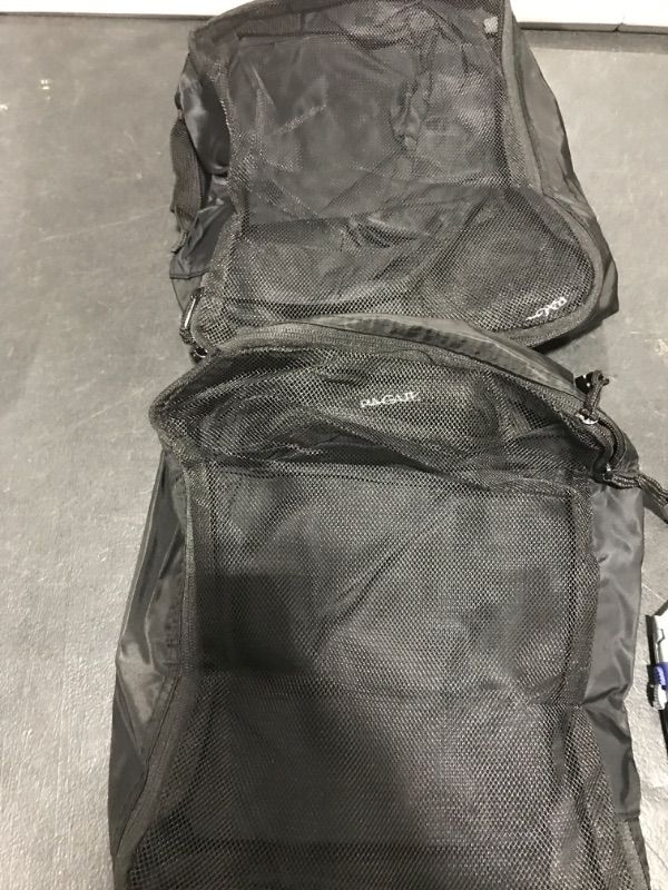 Photo 1 of  2pc Mesh Travel Bags - Black 