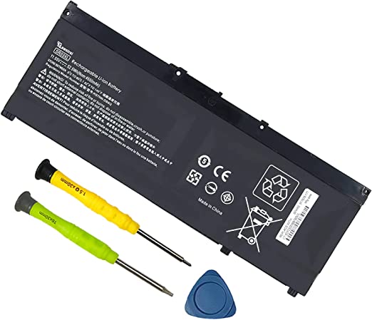 Photo 1 of BOWEIRUI SR03XL SR04XL L08855-855 Laptop Battery for Hp Pavilion 15-CX 15-cx0xxx 15-cx0058wm 15-cx0056wm Envy X360 15-CN 15-CP 17-BW Series L08934-2C1 L08934-1B1 L08934-2B1 HSTNN-DB8Q TPN-Q194