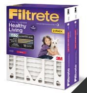 Photo 1 of 3M NDP03-4IN-2P-2 Filtrete Ultra Allergen Reduction Deep Pleat Filter, 20 in x 25 in x 4 in (50.8 cm x 63.5 cm x 10,1 cm)
