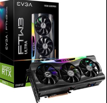 Photo 1 of EVGA - NVIDIA GeForce RTX 3080 Ti FTW3 ULTRA GAMING 12GB GDDR6X PCI Express 4.0 Graphics Card
