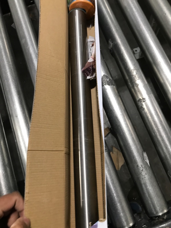 Photo 1 of 23.6 Inch Rolling Pin with Thickness Rings-Adjustable Stainless Steel Roller Guides Spacers Baking Tools for Dough Pizza Pie and Cookies by PROKITCHEN