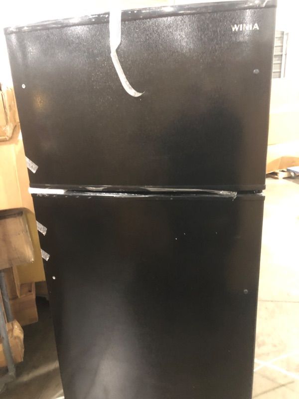 Photo 3 of Winia WTE21GSBMD 21 Cu. Ft. Top Mount Refrigerator With Factory Installed Ice Maker - Black