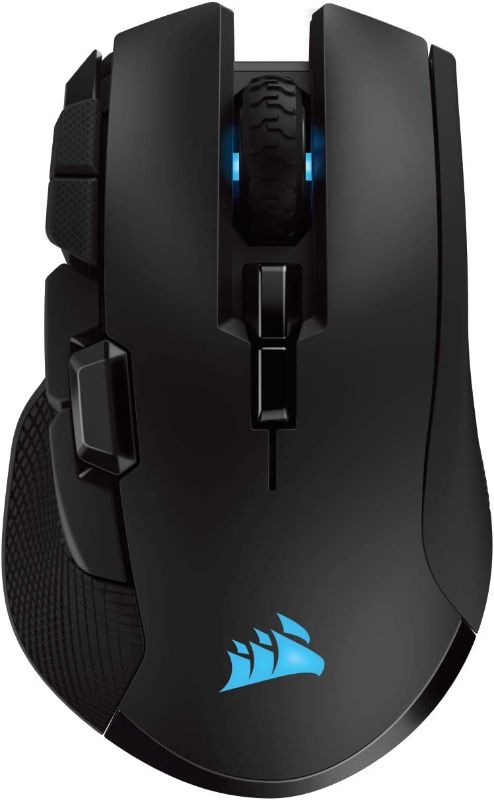 Photo 1 of Corsair Ironclaw Wireless RGB - FPS and MOBA Gaming Mouse - 18,000 DPI Optical Sensor - Sub-1 ms SLIPSTREAM Wireless