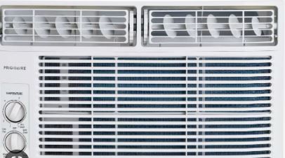 Photo 1 of 6,000 BTU Window Room Air Conditioner with 9.7 EER, R-410A Refrigerant, 1.3 Pts/Hr Dehumidification, 250 sq. ft. Cooling Area and Mechanical Controls
