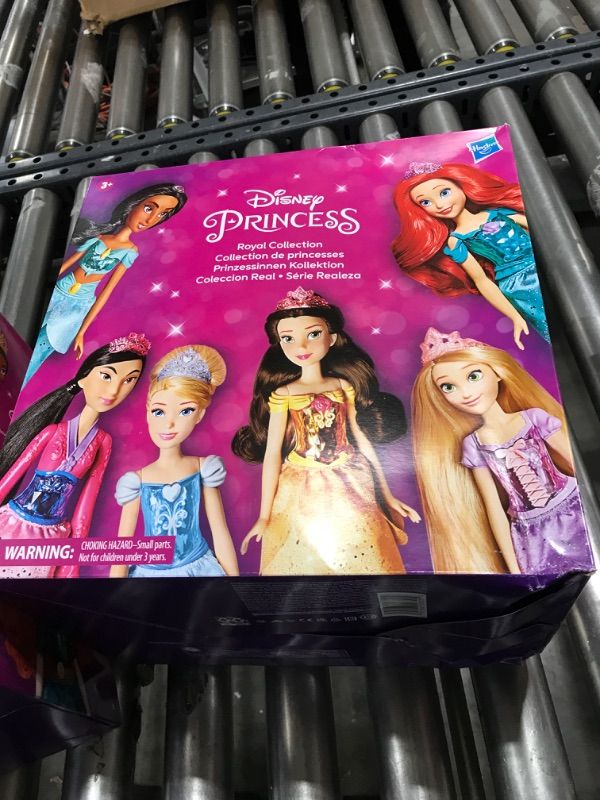 Photo 3 of Disney Princess Royal Collection, 12 Royal Shimmer Fashion Dolls with Skirts and Accessories, Toy for Girls 3 Years Old and Up