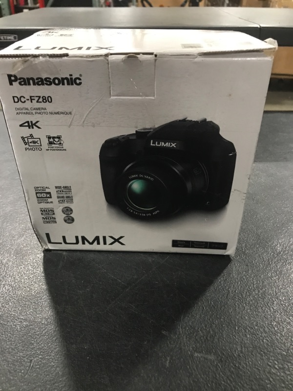 Photo 4 of Panasonic LUMIX FZ80 4K Digital Camera, 18.1 Megapixel Video Camera, 60X Zoom DC VARIO 20-1200mm Lens, F2.8-5.9 Aperture, Power O.I.S. Stabilization, Touch Enabled 3-Inch LCD, Wi-Fi, DC-FZ80K (Black)