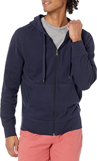 Photo 1 of Amazon Essentials Men's Lightweight French Terry Full-Zip Hooded Sweatshirt
SIZE MEDIUM 