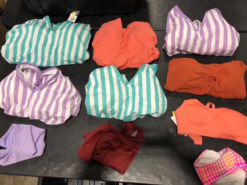 Photo 1 of 10 PIECE BATHING SUIT VARIOUS SIZES 