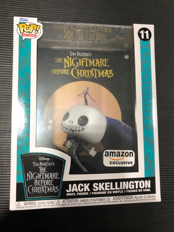 Photo 2 of Funko Pop! VHS Cover: Disney - The Nightmare Before Christmas (Amazon Exclusive), Multicolor, 63271