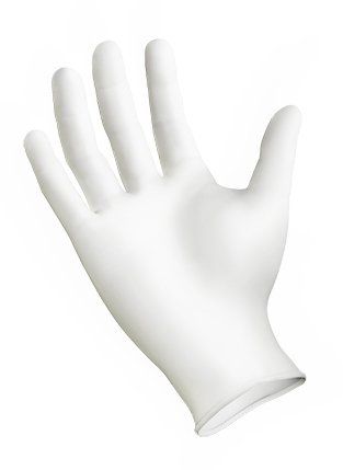 Photo 1 of 8 Pack- GripStrong® White Nitrile Gloves 100ct per box
