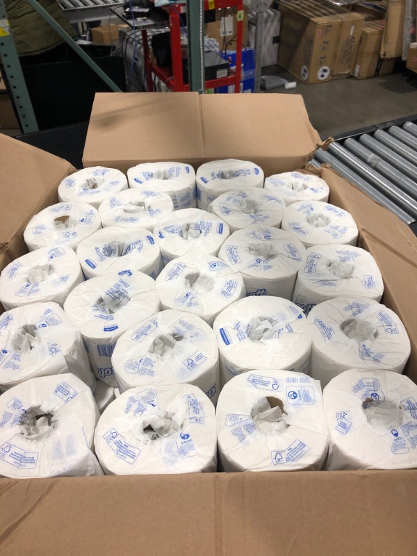 Photo 2 of 80 Standard Roll Recycle Bathroom Tissue - 506 Sheets