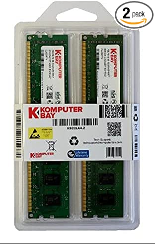 Photo 1 of Komputerbay 4GB 2X 2GB DDR2 800MHz PC2-6300 PC2-6400 DDR2 800 (240 PIN) DIMM Desktop Memory 