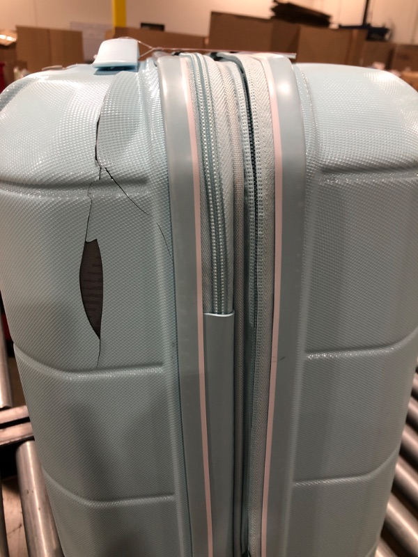 Photo 2 of American Tourister Stratum 2.0 Expandable Hardside Luggage with Spinners, Sky Blue 
--- Overall Dimensions Overall Dimensions Definition 27.75" × 17.5" × 11" 
---- Internal Dimensions Internal Dimensions Definition
24" × 16" × 11"