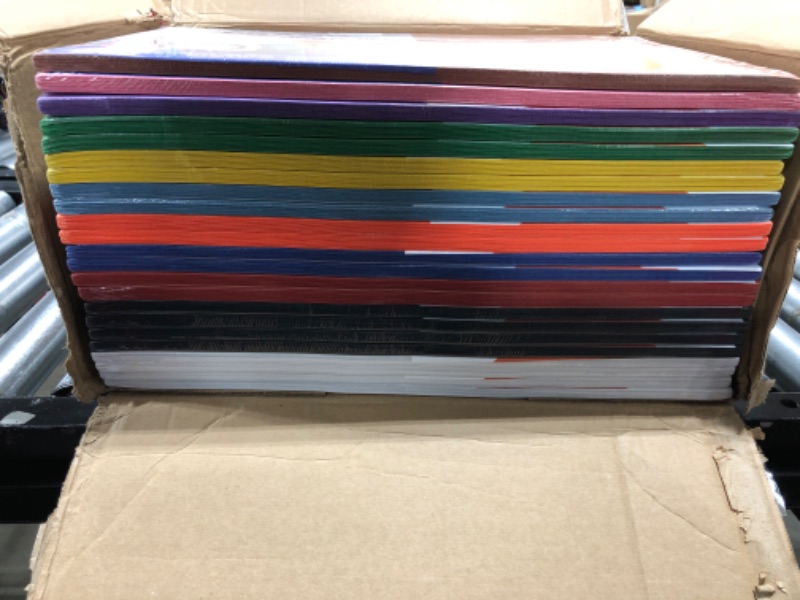 Photo 1 of Prang (Formerly SunWorks) Construction Paper Sampler, 12 Assorted Colors, 12" x 18", 1,200 Sheets
