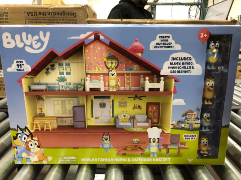 Photo 2 of Bluey Mega Bundle Home, BBQ Playset, and 4 Figures | Amazon Exclusive