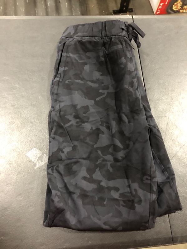 Photo 2 of AJISAI Women's Joggers Pants Drawstring Running Sweatpants with Pockets Lounge Wear Camo Small