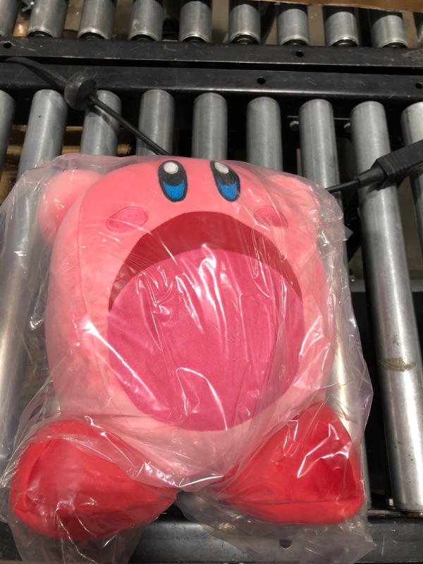 Photo 2 of Club Mocchi Mocchi- Kirby Plush — Inhaling Kirby Plushie — Collectible Squishy Plushies — 15 Inch