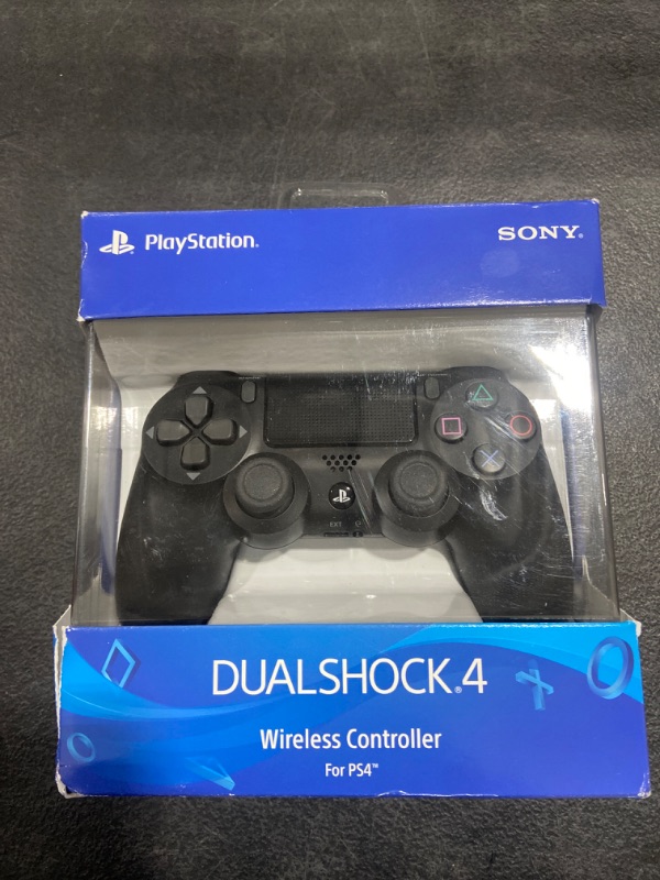 Photo 2 of Playstation Dualshock 4 Wireless Controller, Jet Black