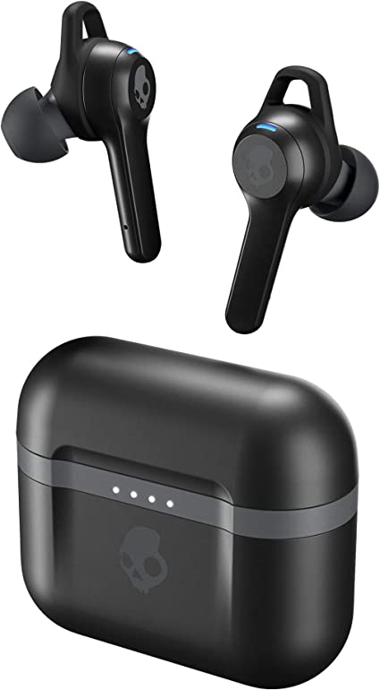 Photo 1 of Skullcandy Indy Evo True Wireless In-Ear Bluetooth Earbuds Compatible with iPhone and Android / Charging Case and Microphone / Great for Gym, Sports, and Gaming, IP55 Water Dust Resistant - Black
