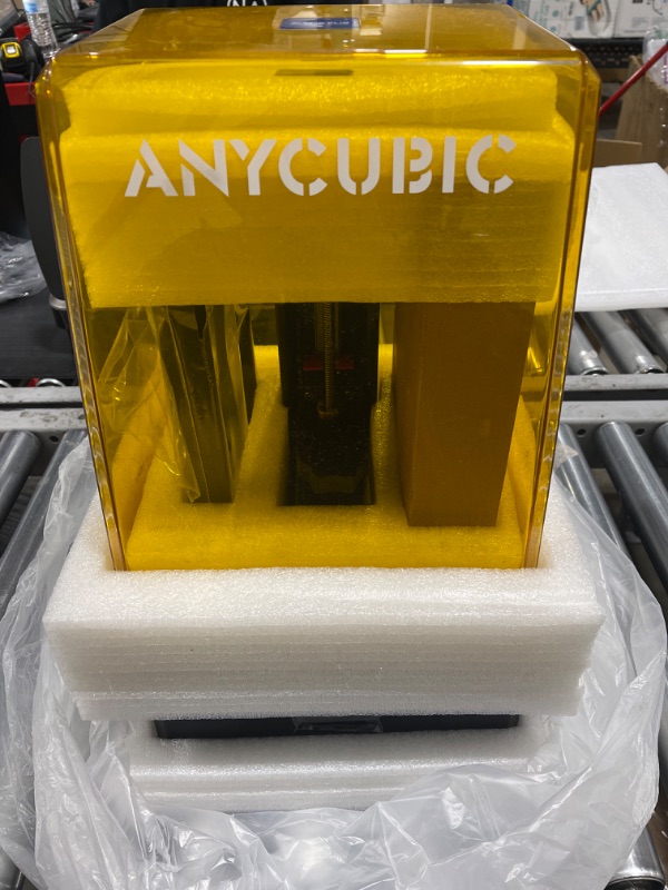 Photo 2 of ANYCUBIC Resin 3D Printer, Photon M3 with 7.6 inches 4K+ Monochrome Screen SLA LCD UV Resin Printers with Precise Printing, 163 × 102 × 180 mm Printing Size
**UNABLE TO TEST**