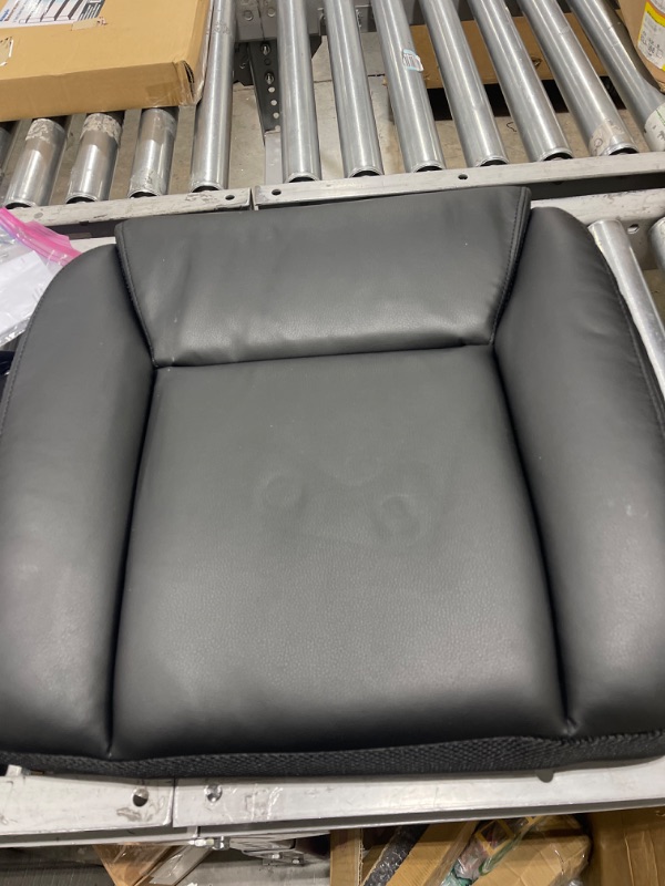 Photo 1 of Classic Puresoft Padded Mid-Back Office Computer Desk Chair with Armrest - BLACK