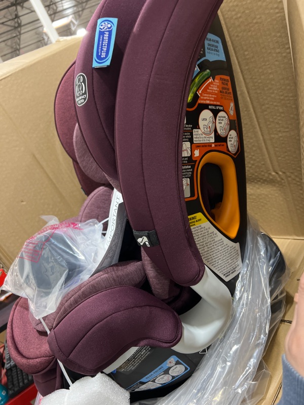 Photo 3 of Graco Turn2Me 3-in-1 Convertible Car Seat in London Purple
