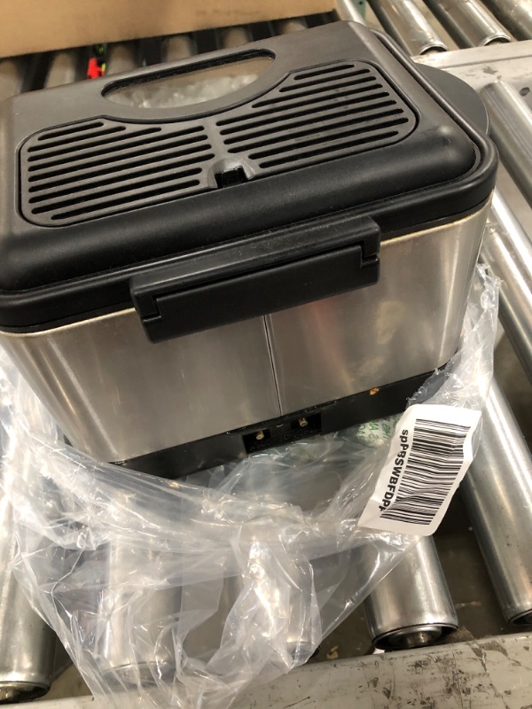 Photo 4 of 1000W Brushed Stainless Steel Compact Deep Fryer