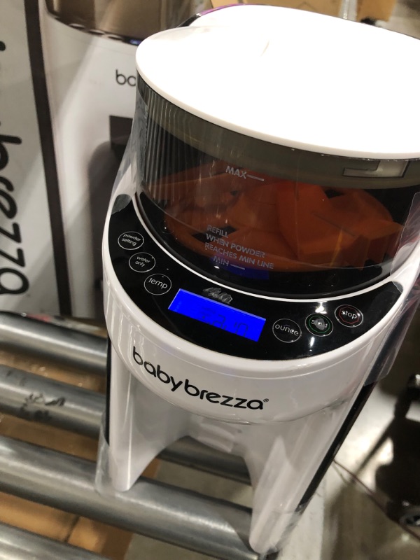 Photo 5 of New and Improved Baby Brezza Formula Pro Advanced Formula Dispenser Machine - Automatically Mix a Warm Formula Bottle Instantly - Easily Make Bottle with Automatic Powder Blending