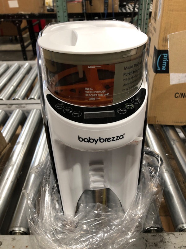 Photo 4 of New and Improved Baby Brezza Formula Pro Advanced Formula Dispenser Machine - Automatically Mix a Warm Formula Bottle Instantly - Easily Make Bottle with Automatic Powder Blending