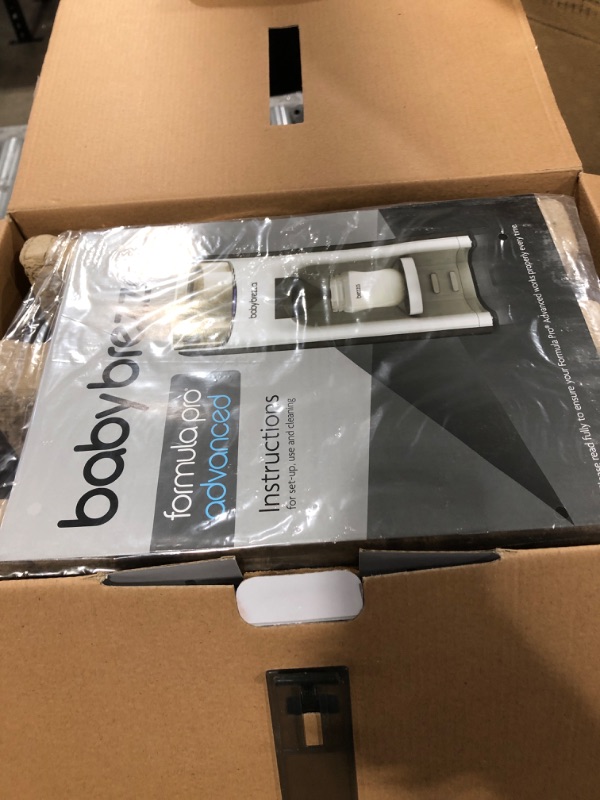 Photo 1 of New and Improved Baby Brezza Formula Pro Advanced Formula Dispenser Machine - Automatically Mix a Warm Formula Bottle Instantly - Easily Make Bottle with Automatic Powder Blending