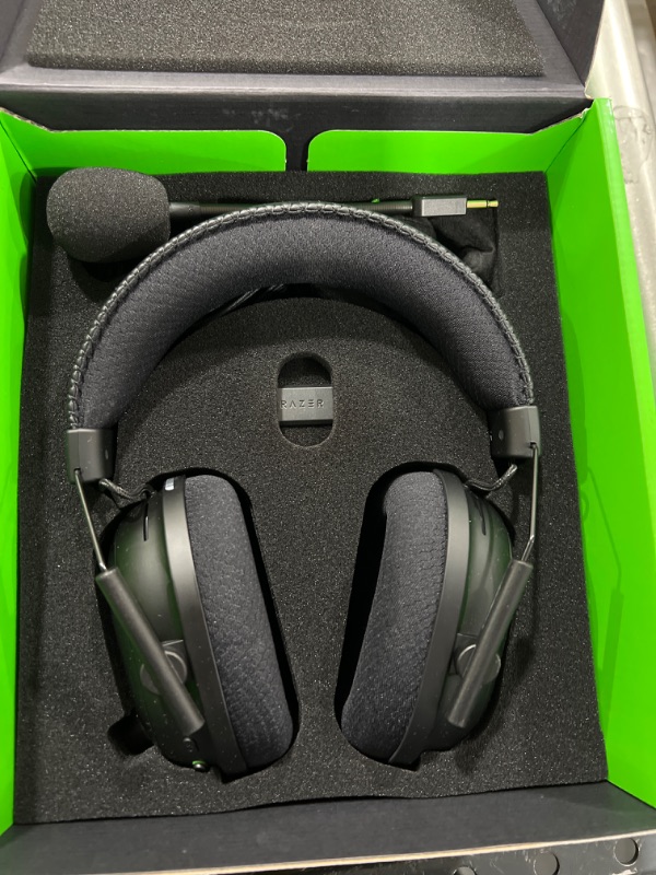Photo 1 of Razer BlackShark V2 Pro Wireless Gaming Headset: THX 7.1 Spatial Surround Sound - 50mm Drivers - Detachable Mic - for PC, PS5, PS4, Switch, Black Classic Black