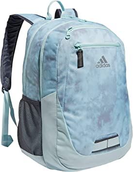 Photo 1 of adidas Foundation 6 Backpack, Stone Wash Almost Blue-Grey Two/Almost Blue/Silver Metallic, One Size
