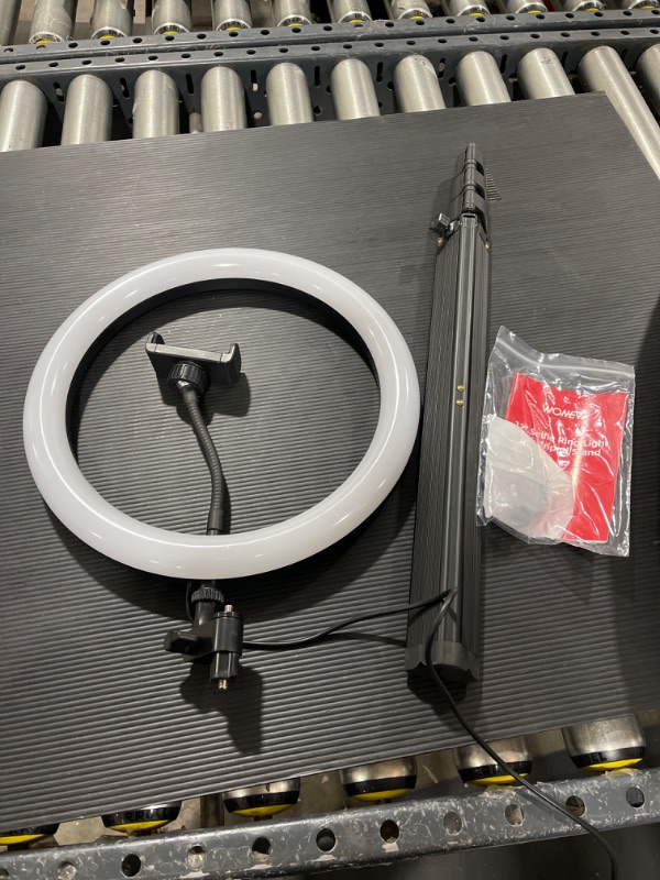 Photo 2 of WONEW 12" SELFIE RING LIGHT WITH TRIPOD STAND 