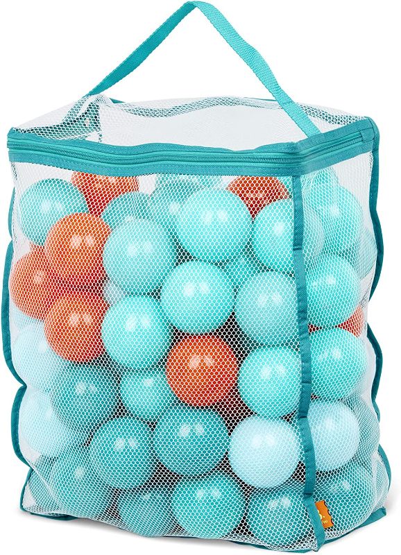 Photo 1 of B. toys – 100 Play Balls – Crushproof & Durable – Plastic Balls for Kids – Fill 'n' Play Balls – 1 Year +
