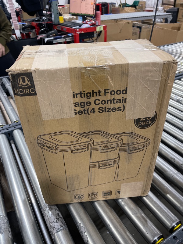Photo 1 of AIRTIGHT FOOD STORAGE CONTAINERS 25 PACK