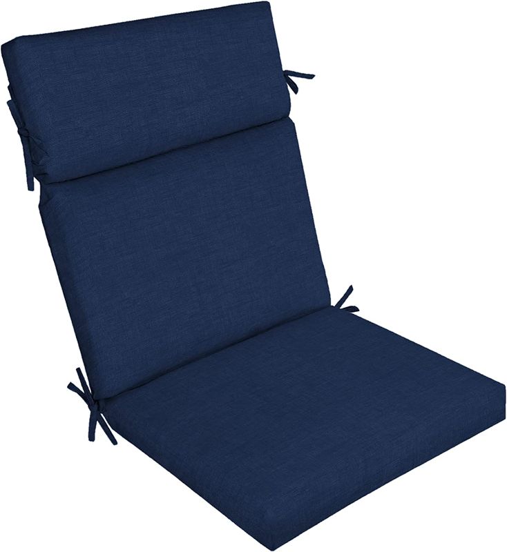 Photo 1 of Arden Selections Outdoor Chair Cushion 20 x 21, Sapphire Blue Leala
