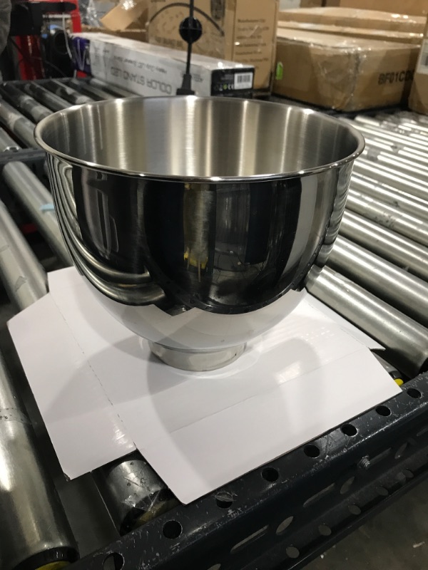 Photo 1 of 5 QT Stainless Steel Mixer Bowl Compatible With KITCHENAID TILT-HEAD STAND MIXERS 4.5-Quart (4.3 L) And 5-Quart (4.7 L)