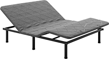 Photo 1 of Amazon Basics Adjustable Bed Base with Head and Foot Incline, Remote Control - Queen
