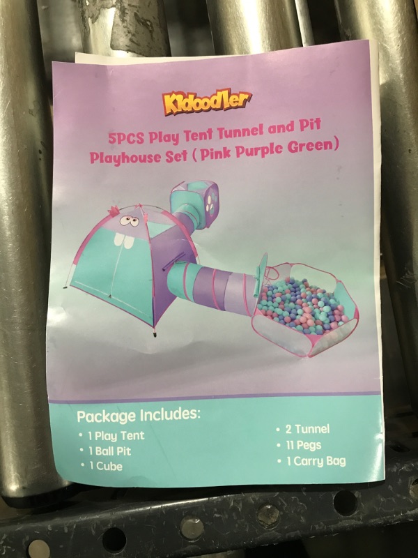 Photo 1 of KIDS PLAY TENT TUNNEL (BALLS NOT INCLUDED)