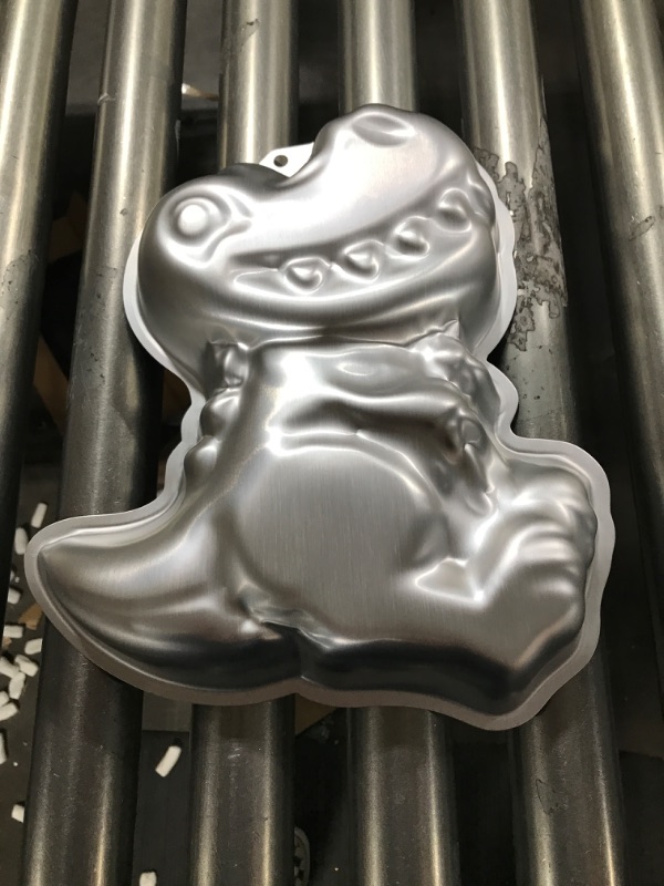 Photo 3 of 3D Dinosaur Baking Pan Aluminum Cake Mold DIY Birthday Cake Mould Kitchen Supplies
